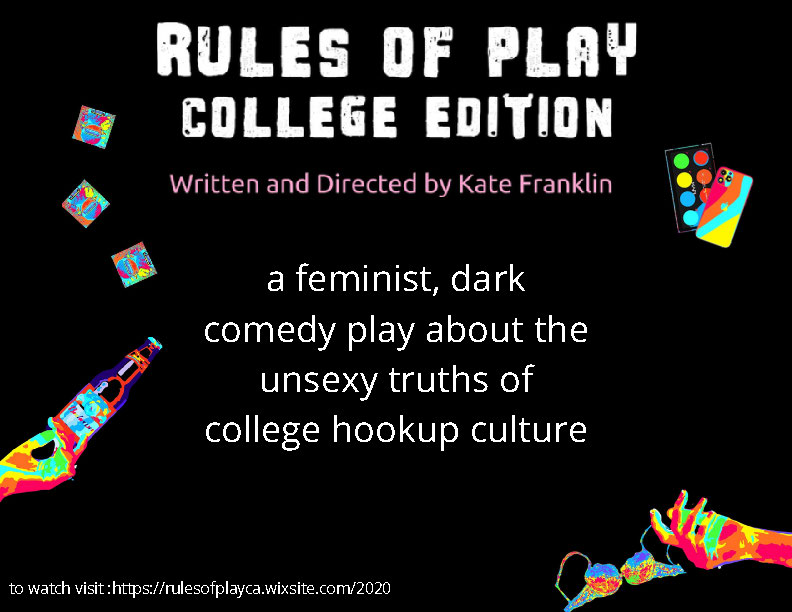 Photo of the production Rules of Play by Kate Franklin (’21)